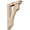 Ekena Millwork Westlake Traditional Smooth Bracket w/ Offset Brace, Douglas Fir, 5 1/2"W x 22"D x 34"H BKT0604X22X34WTL01SDF - alternate 1